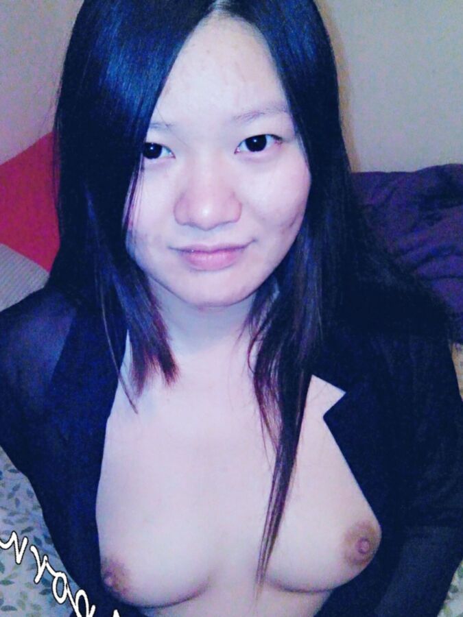 Free porn pics of FSU cute Chinese student nude boobs hairy pussy  23 of 48 pics