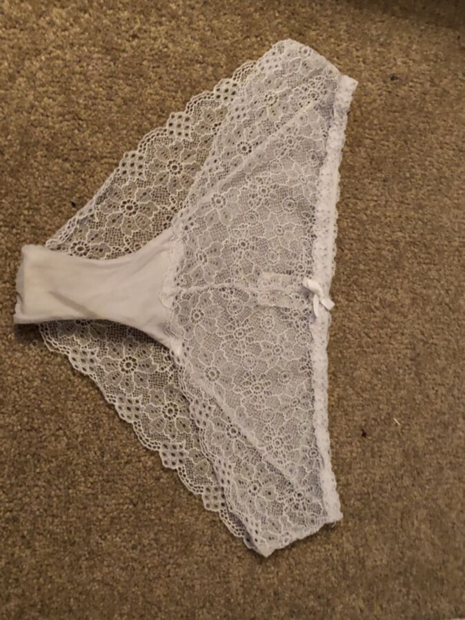 Free porn pics of My wifes underwear  2 of 5 pics