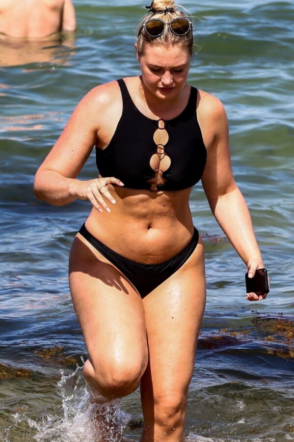 Free porn pics of Iskra Lawrence- English Babe shows Curvy Figure in Skimpy Bikini 17 of 119 pics
