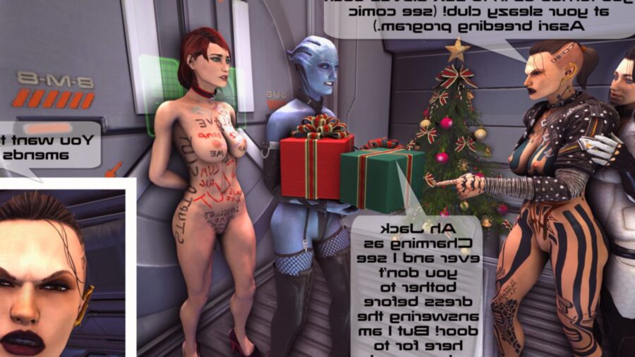 Free porn pics of Ladychi - Liara x-mass gifts 15 of 44 pics