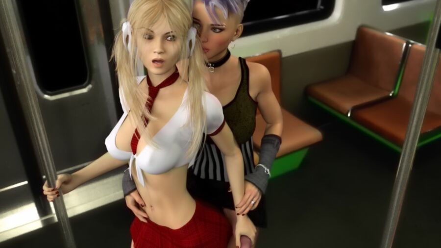 Free porn pics of Cora and Micaela in the Underground [FUTA, no text] 2 of 15 pics