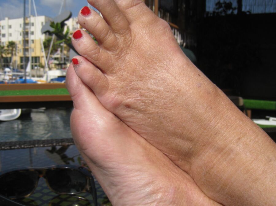 Free porn pics of Hairy Granny w/ Cute Feet Then and Now 14 of 33 pics