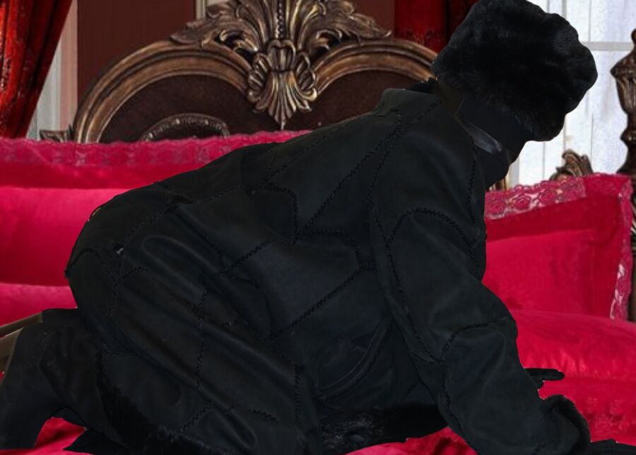 Free porn pics of On All Fours in Different Fur and Leather Coats 2 of 15 pics