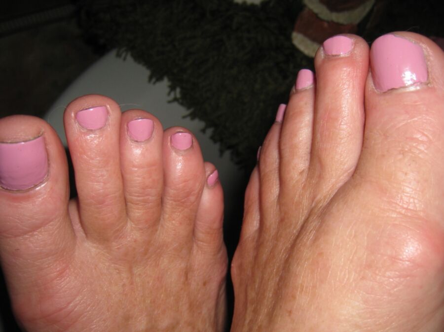 Free porn pics of Hairy Granny w/ Cute Feet Then and Now 8 of 33 pics