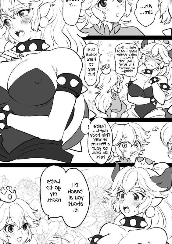 Free porn pics of Mario Bowsette and Peach 2 of 6 pics