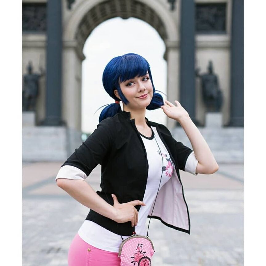 Free porn pics of Marinette dupain Cheng Cosplay by Awes_Omi 3 of 11 pics