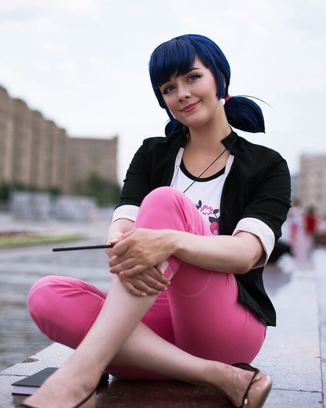 Free porn pics of Marinette dupain Cheng Cosplay by Awes_Omi 4 of 11 pics