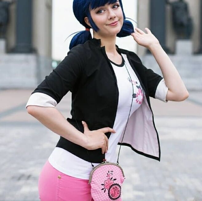 Free porn pics of Marinette dupain Cheng Cosplay by Awes_Omi 5 of 11 pics