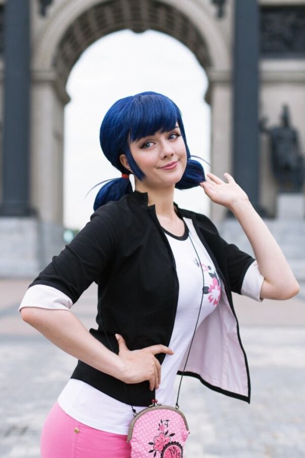 Free porn pics of Marinette dupain Cheng Cosplay by Awes_Omi 8 of 11 pics