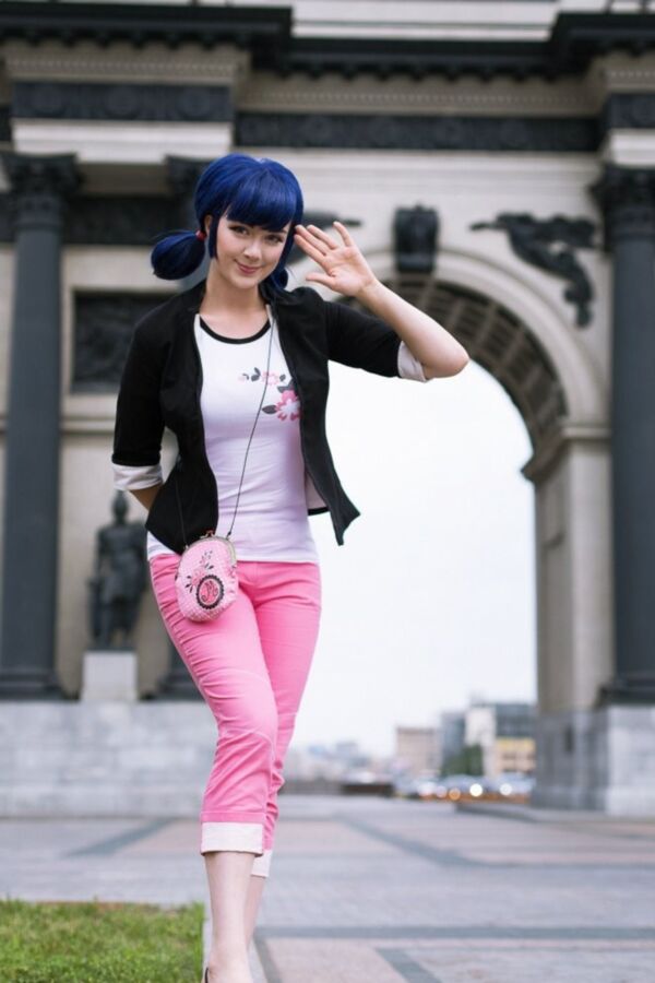 Free porn pics of Marinette dupain Cheng Cosplay by Awes_Omi 9 of 11 pics