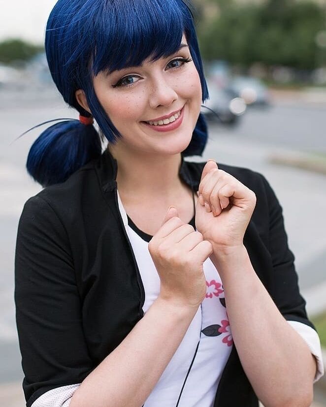 Free porn pics of Marinette dupain Cheng Cosplay by Awes_Omi 1 of 11 pics