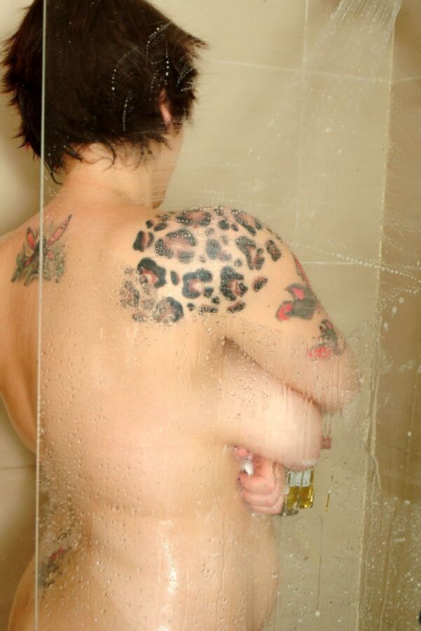 Free porn pics of Tasty BBW Dors Feline - Shower Time! GOON! EDGE! SLAG! CHAV! 18 of 54 pics