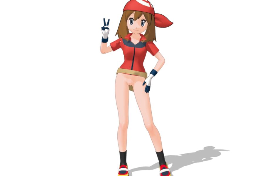 Free porn pics of Pokemon May posing 3 of 8 pics