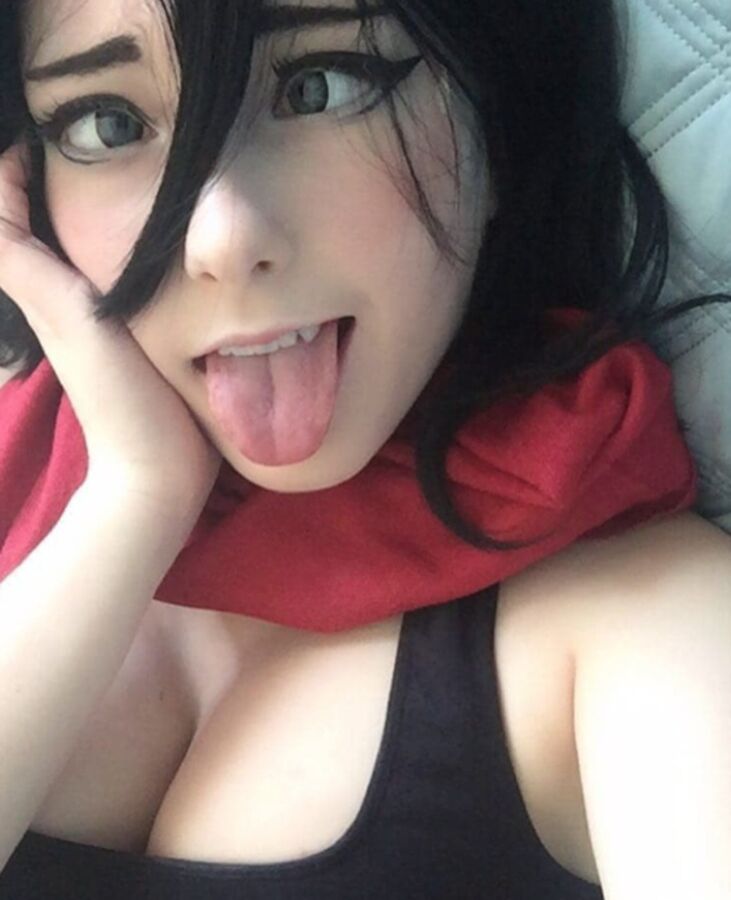 Free porn pics of Anime Cosplay models : Ahegao Collection 12 of 31 pics