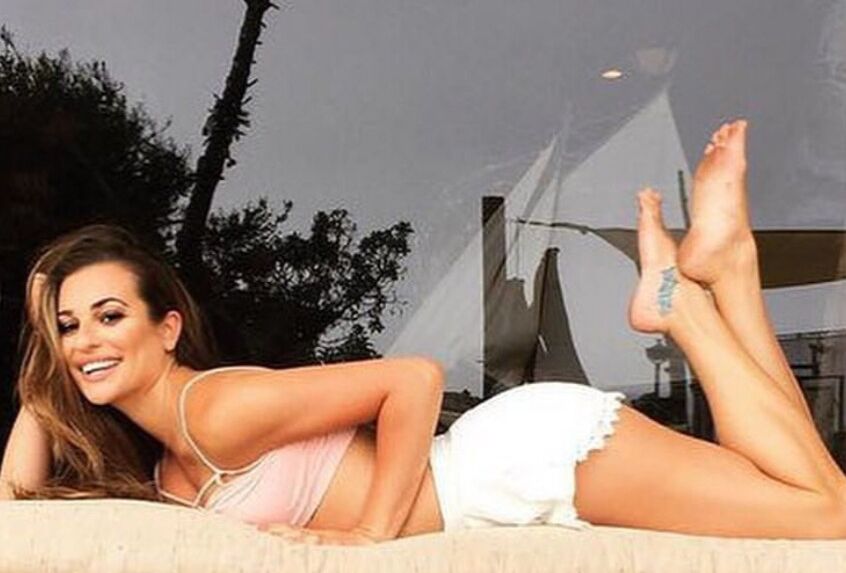 Free porn pics of Lea Michele Legs & Heels 15 of 147 pics