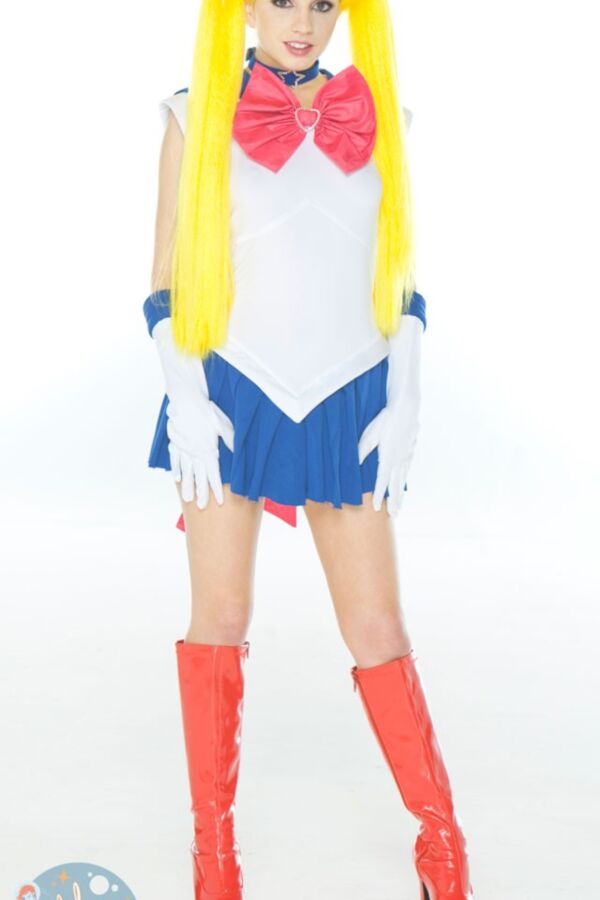 Free porn pics of Lexi Belle Sailor Moon cosplay 7 of 214 pics