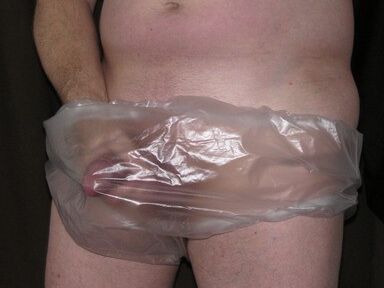 Free porn pics of Peter Went diapered sissy in pretty plasticpants 14 of 16 pics