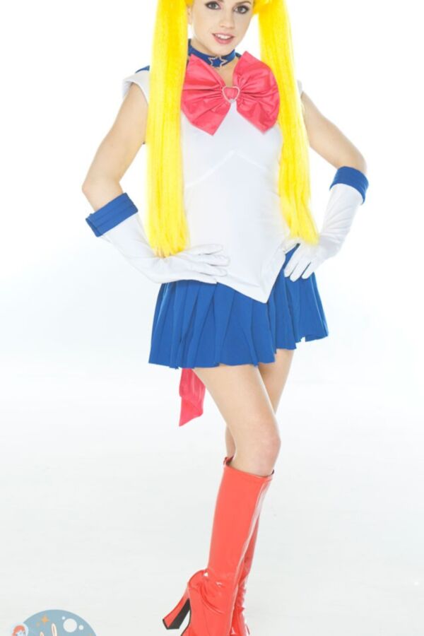 Free porn pics of Lexi Belle Sailor Moon cosplay 8 of 214 pics
