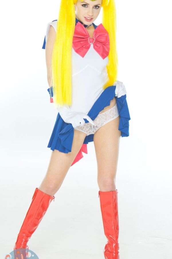 Free porn pics of Lexi Belle Sailor Moon cosplay 17 of 214 pics