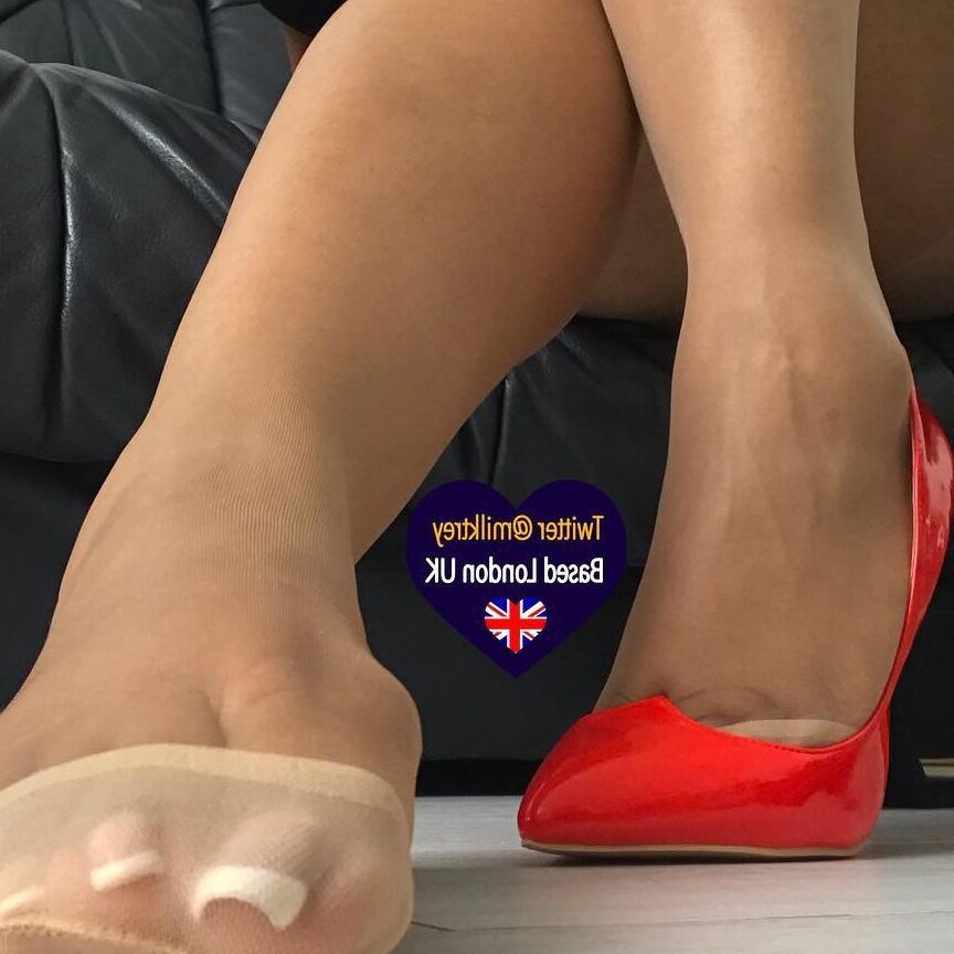 Free porn pics of ebony nylon feet 5 of 100 pics