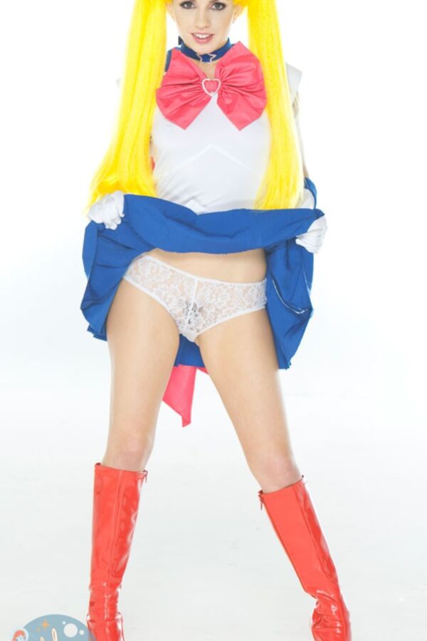 Free porn pics of Lexi Belle Sailor Moon cosplay 18 of 214 pics