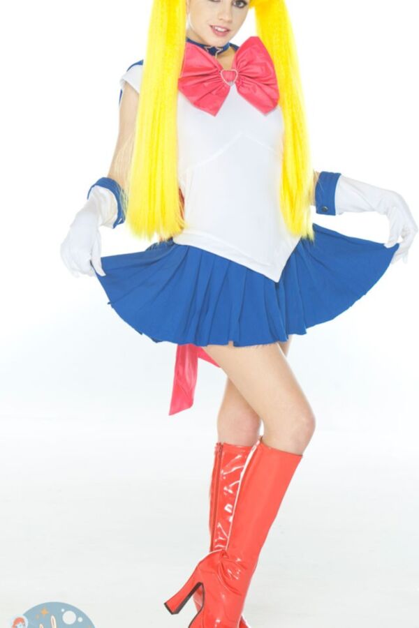 Free porn pics of Lexi Belle Sailor Moon cosplay 20 of 214 pics