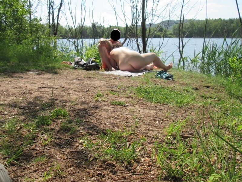 Free porn pics of Outdoor Chubby Milf 17 of 38 pics