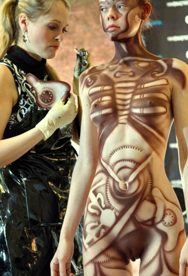 Free porn pics of Body Paint 12 of 26 pics