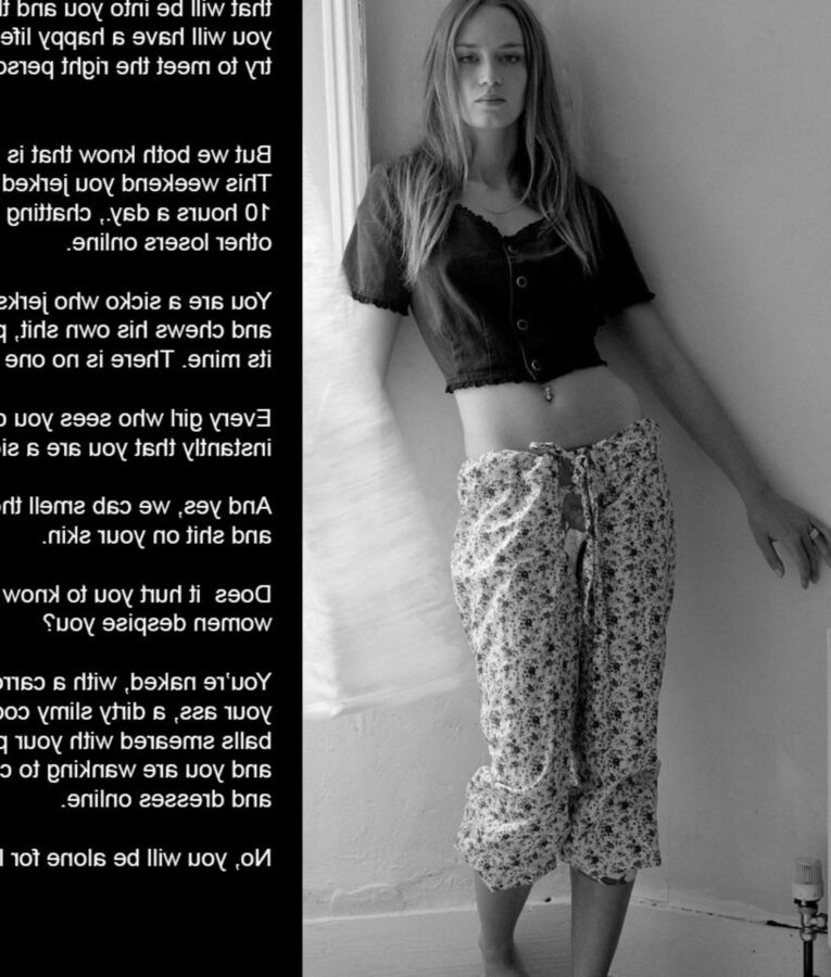 Free porn pics of Emily Blunt femdom captions 1 of 3 pics