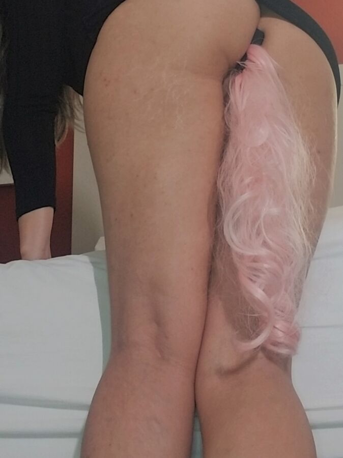 Free porn pics of Pink butt tail up my ass 1 of 4 pics