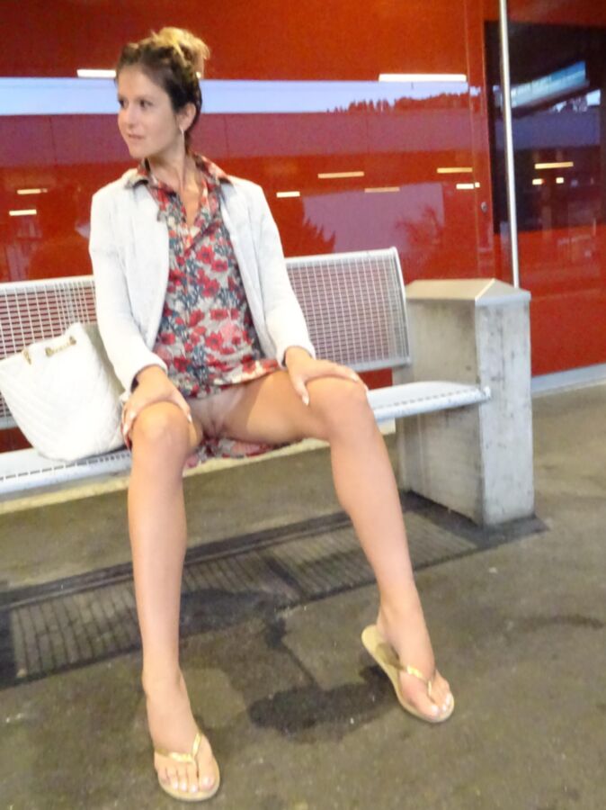 Free porn pics of Hottie Flashing Public And Outdoors 7 of 200 pics