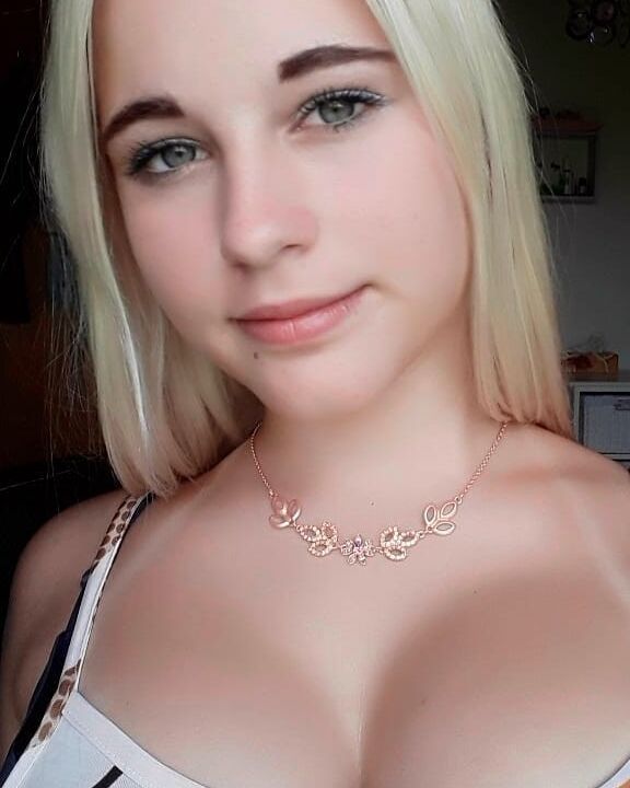 Free porn pics of Cute Blonde Teen With Big Tits 6 of 34 pics