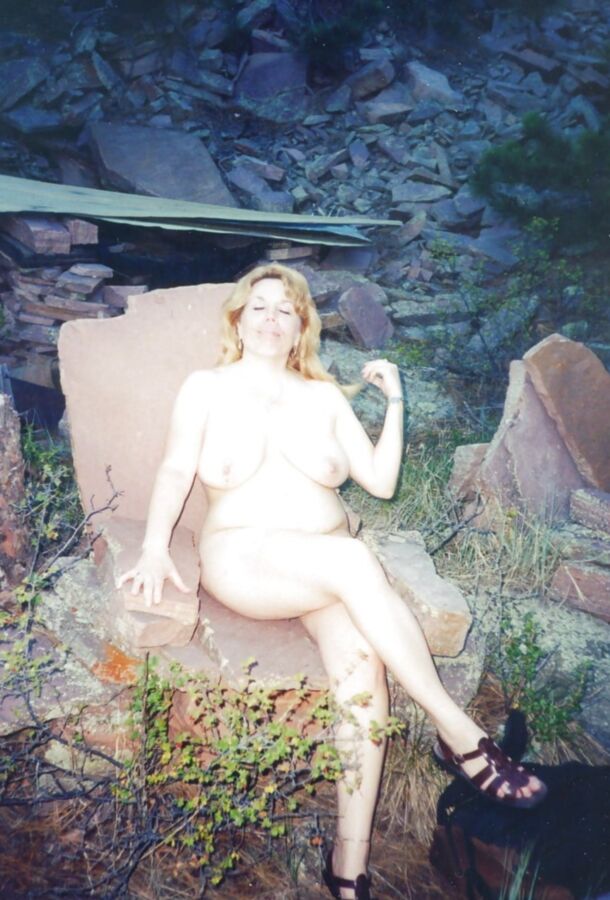 Free porn pics of Mature BBW Wife, Naked in The Hills, Then & Now 3 of 48 pics