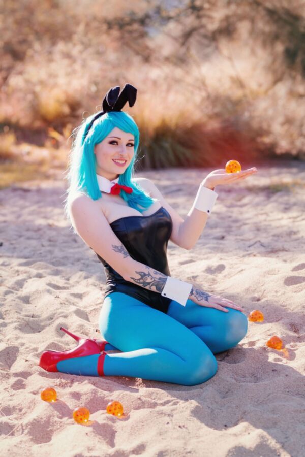 Free porn pics of Kayla Erin - Bunny Bulma - Cosplay 4 of 13 pics