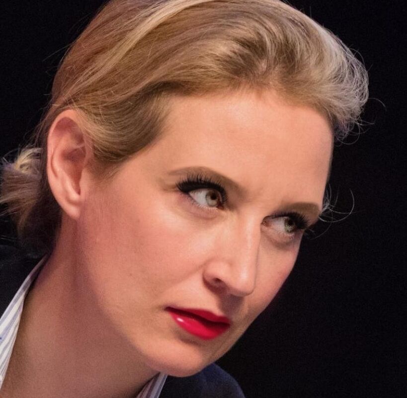 Free porn pics of Alice Weidel a sexy german celebrity bitch 1 of 36 pics