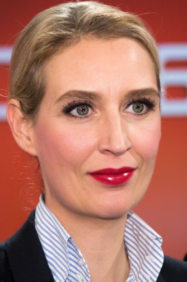 Free porn pics of Alice Weidel a sexy german celebrity bitch 2 of 36 pics