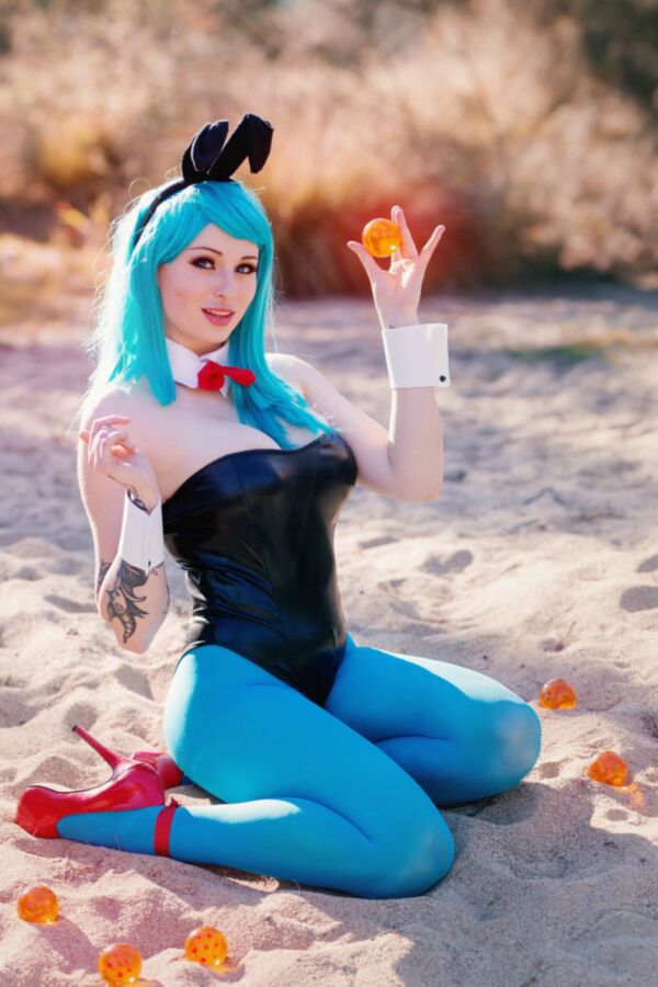 Free porn pics of Kayla Erin - Bunny Bulma - Cosplay 5 of 13 pics