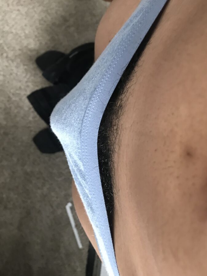 Free porn pics of my hairy ass in panties 2 of 13 pics