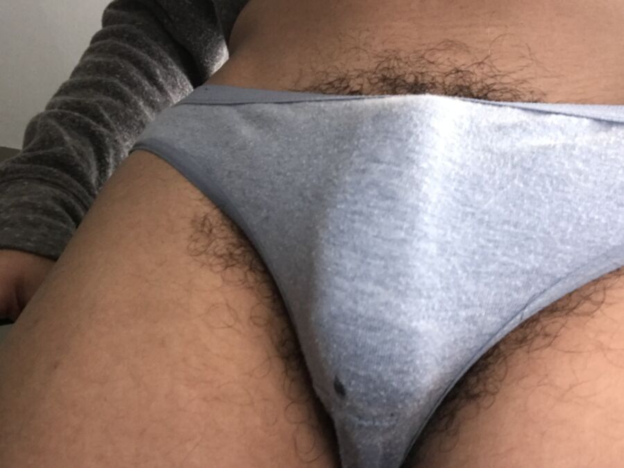 Free porn pics of my hairy ass in panties 3 of 13 pics