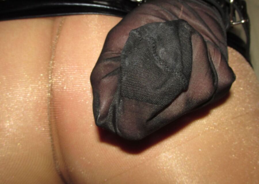 Free porn pics of My slutty pantyhose wife bound and fuck 11 of 21 pics
