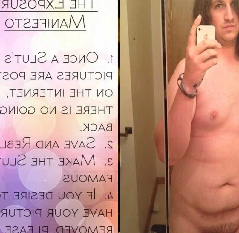 Free porn pics of Exposed Matthew Keefer shameless naked slut.  2 of 21 pics