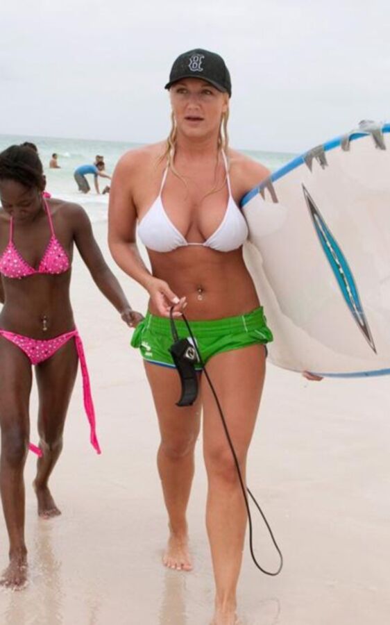 Free porn pics of Brooke Hogan- Busty Blonde Babe Flaunts her Tits in Sexy Bikinis 15 of 32 pics