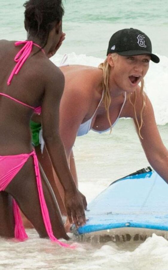 Free porn pics of Brooke Hogan- Busty Blonde Babe Flaunts her Tits in Sexy Bikinis 12 of 32 pics