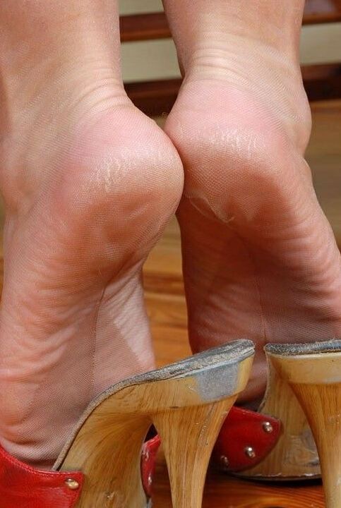 Free porn pics of I really love wooden slides and mules 17 of 36 pics