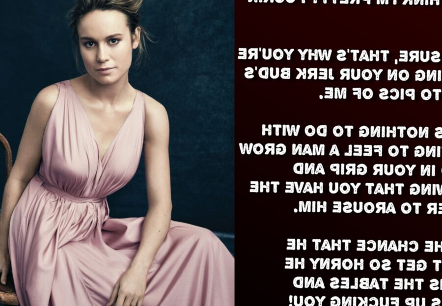 Free porn pics of Brie Larson - Twisted Captions 2 of 8 pics