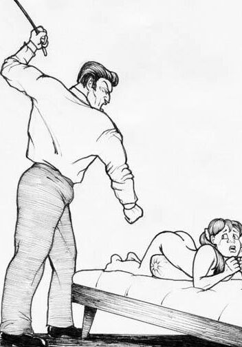 Free porn pics of Dad spanks daughter: big man beats little girl 5 of 21 pics