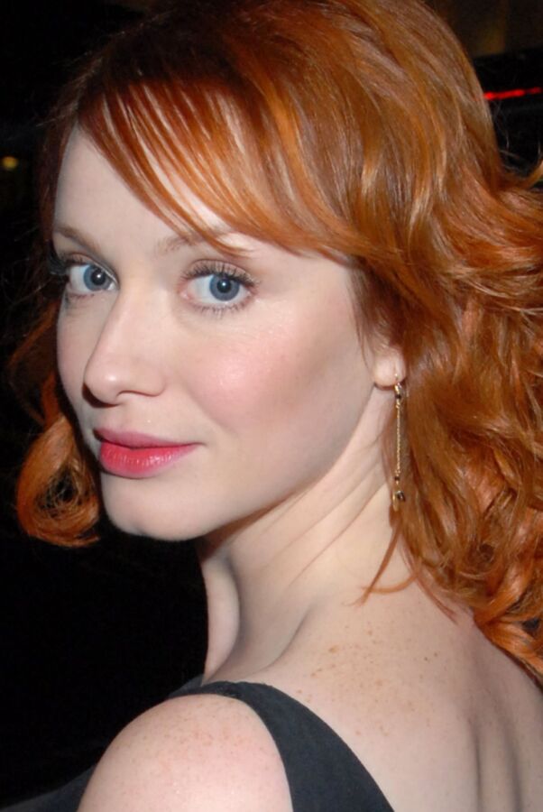 Free porn pics of Christina Hendricks redheaded whore 10 of 16 pics