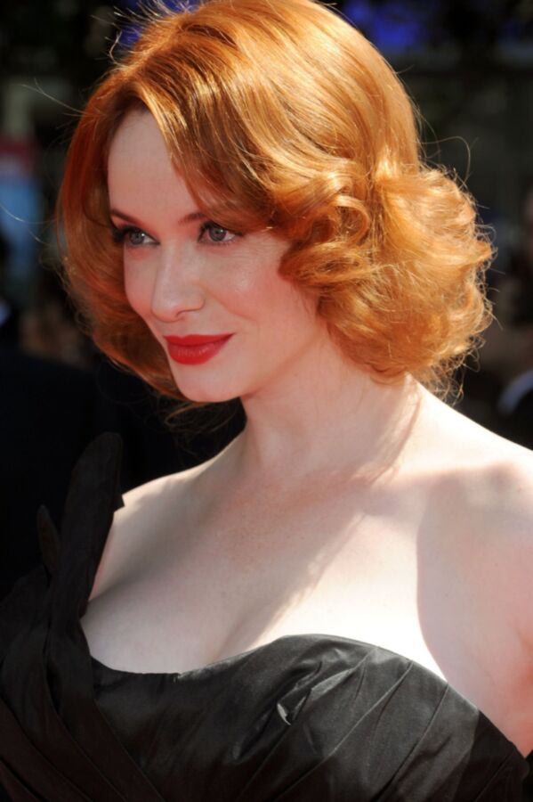 Free porn pics of Christina Hendricks redheaded whore 4 of 16 pics