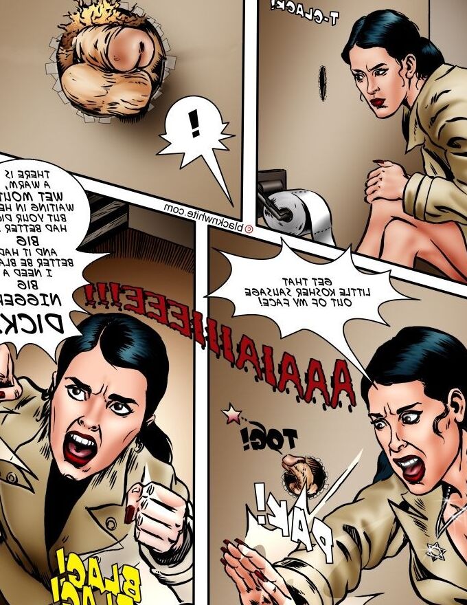 Free porn pics of Gloryhole Comic: The Jewish Whore  4 of 10 pics