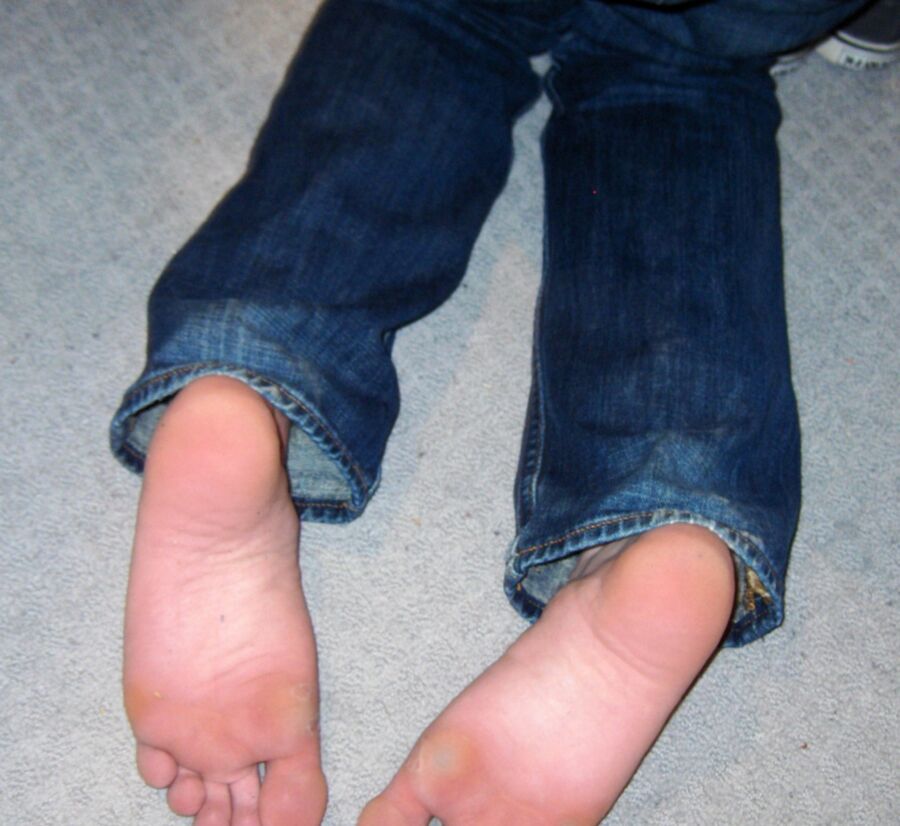 Free porn pics of My sweaty boy Soles 7 of 12 pics